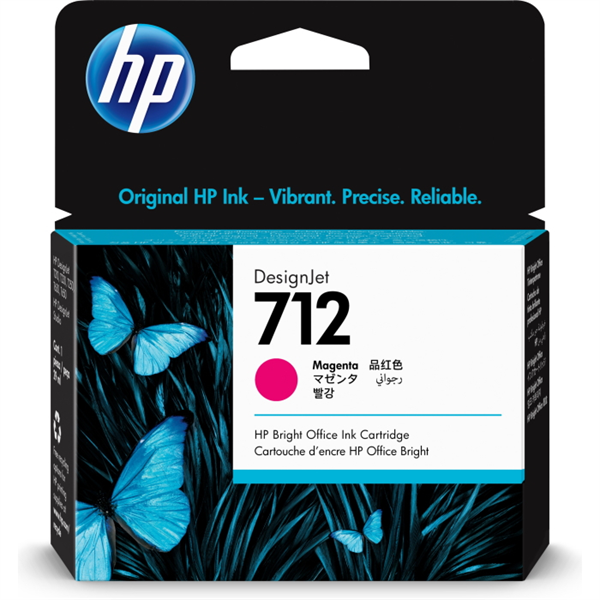 Картридж 712 для HP DJ Т230/630, 29мл (О) пурпурный 3ED68A