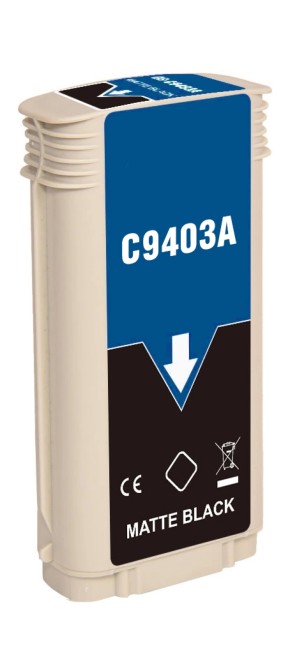 Струйный картридж NV Print 72 (NV-C9403A) Matte Black для HP DesignJet T1100, T1120, T1200, T1300,  T610, T620, T770, T790, T2300, T795 (130 мл)