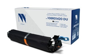 Блок фотобарабана NVP совместимый NV-108R01420 DU Black для Xerox Phaser 6510DN/6510N / WorkCentre 6515DN/6515DNI/6515N (48000k)
