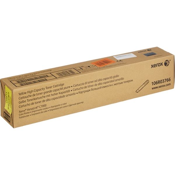 Тонер-картридж Xerox VL C7000 (10,1K стр.), желтый