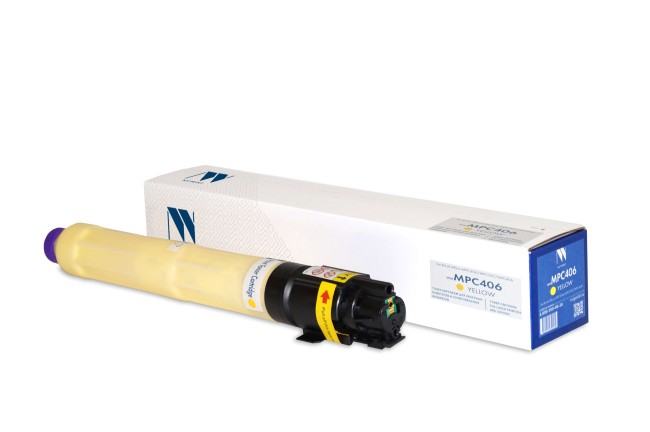Картридж NVP совместимый NV-MPC406 Yellow для Ricoh Aficio-MPC306/MPC307/MPC406 (6000k)