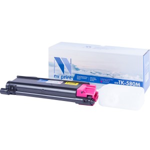 Картридж NVP совместимый NV-TK-580 Magenta для Kyocera Ecosys P6021/ P6021cdn/ FS C5150/ C5150DN (2800k)