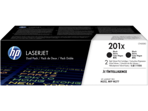 Cartridge HP 201X для CLJ M252/M274/M277, двойная упаковка, черный (2*2 800 стр.)