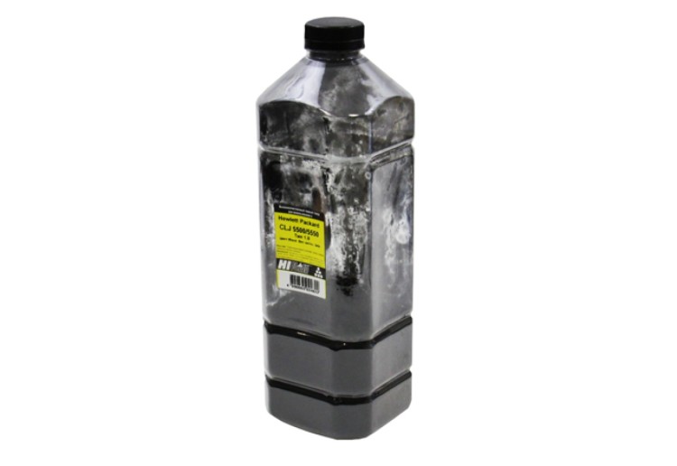 Тонер Hi-Black для HP CLJ 5500/5550, Тип 1.0,  Bk, 345 г, канистра