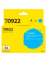 IC-ET0922 Картридж T2 для Epson Stylus C91/CX4300/TX106/TX117, голубой, с чипом