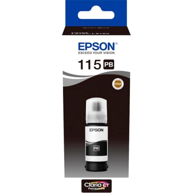 Чернила Epson 115 EcoTank Photo Black ink bottle
