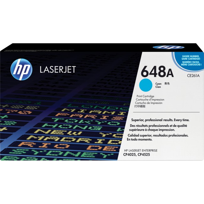 Тонер-картридж HP Color LaserJet CE261A Cyan Print Cartridge