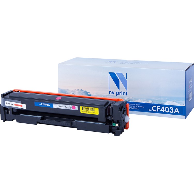 Картридж NVP совместимый NV-CF403A Magenta для HP Color LaserJet Pro M252dw/ M252n/ M274n/ M277dw/ M277n (1400k)