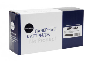 Картридж NetProduct (N-Q6002A) для HP CLJ 1600/2600/2605, Y, 2K