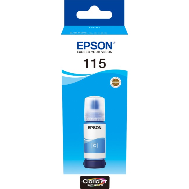 Чернила Epson 115 EcoTank Cyan ink bottle