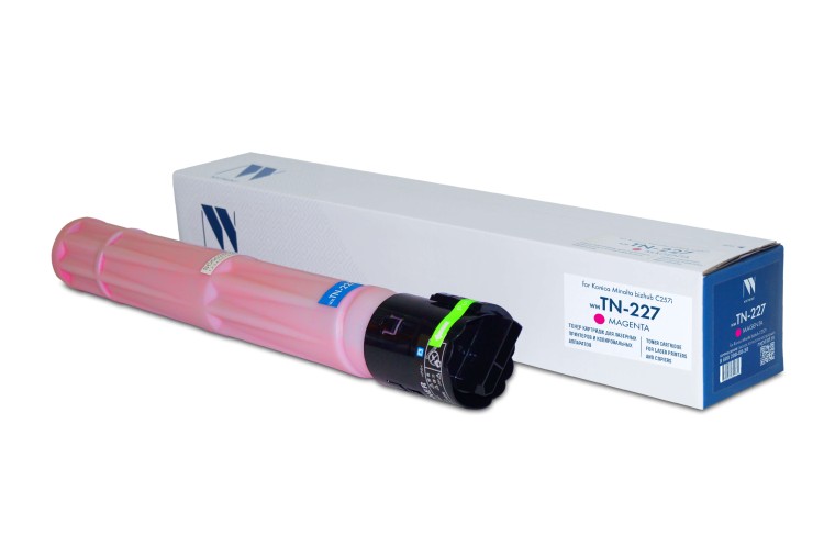 Тонер-картридж NVP совместимый NV-TN-227 Magenta для Konica Minolta bizhub C257i (24000k)