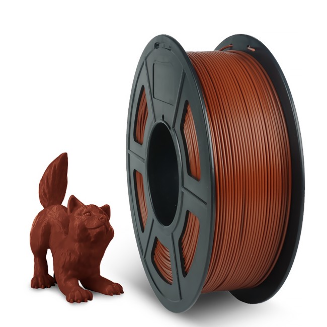 Филамент NVPRINT PETG  Chocolate для 3D печати диаметр 1.75мм  длина 330 метров  масса 1 кг