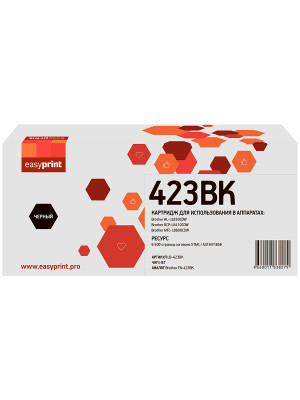 423BK Картридж EasyPrint LB-423BK для Brother HL-L8260CDW/DCP-L8410CDW/MFC-L8690CDW (6500 стр.) черный