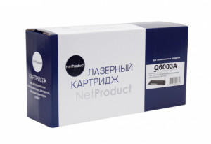 Картридж NetProduct (N-Q6003A) для HP CLJ 1600/2600/2605, M, 2K