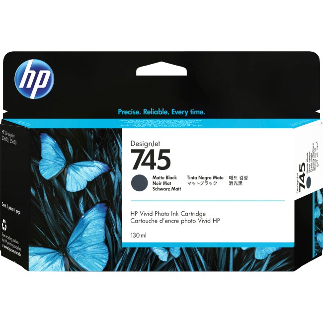 Картридж HP 745 130-ml Matte Black Ink Cartridge