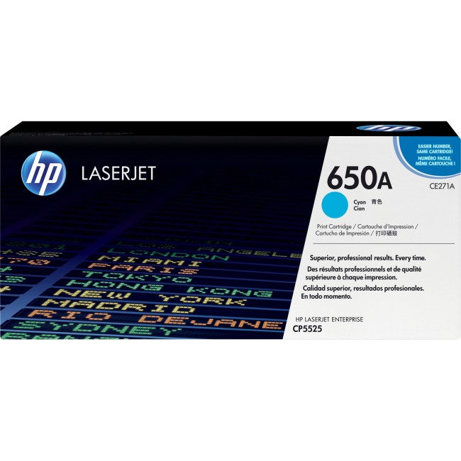 Тонер-картридж HP Color LaserJet CE271A Cyan Print Cartridge