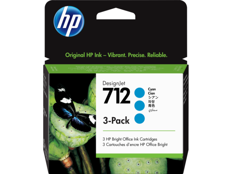 Картридж 712 для HP DJ Т230/630, 29млХ3шт (О) голубой 3ED77A