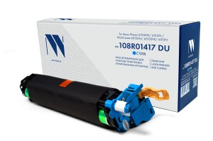 Блок фотобарабана NVP совместимый NV-108R01417 DU Cyan для Xerox Phaser 6510DN/6510N / WorkCentre 6515DN/6515DNI/6515N (48000k)