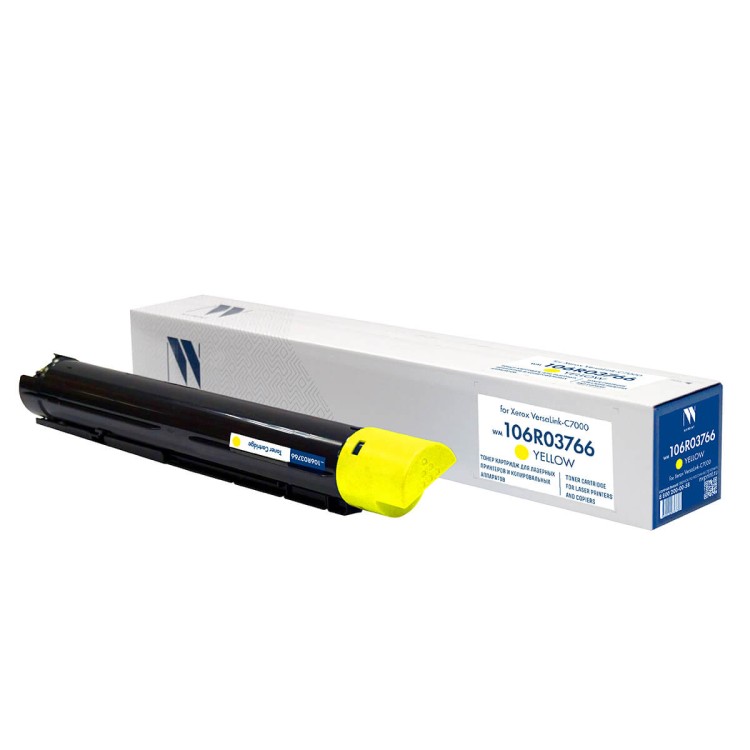 Тонер-картридж NVP совместимый NV-106R03766 Yellow для Xerox VersaLink-C7000 (10100k)