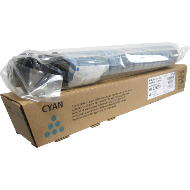Тонер-картридж тип MP C2503H голубой/ PRINT CARTRIDGE CYAN MP C2503H 841928