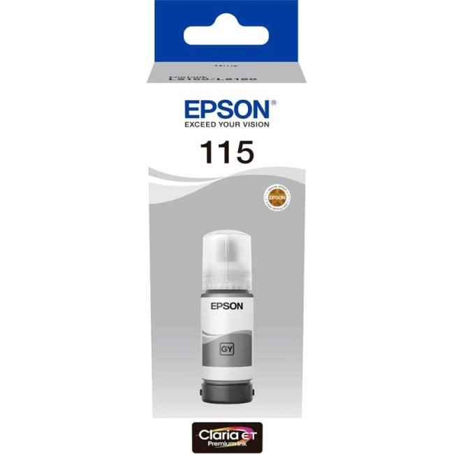 Чернила Epson 115 EcoTank Grey ink bottle