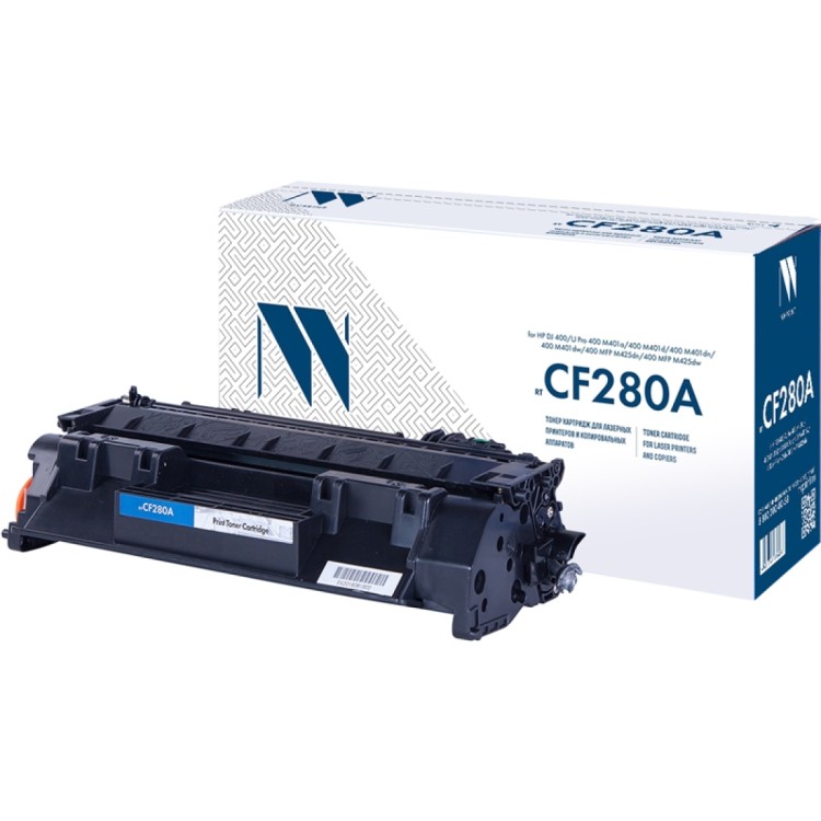 Картридж NVP совместимый NV-CF280A для HP LaserJet Pro 400 MFP M425dn/ 400 MFP M425dw/ 400 M401dne/ 400 M401a/ 400 M401d/ 400 M401dn/ 400 M401dw (2700k)