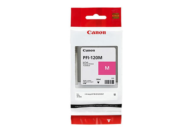 Картридж PFI-120M Canon TM-200/205/300/305, 130 мл (О) magenta 2887C001