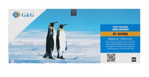 Картридж Cartridge G&G 507A для HP CLJ M551/M575/M570; Canon LBP7780, with chip (5 500стр.) (замена CE400A) Картридж Cartridge G&G 507A для HP CLJ M551/M575/M570; Canon LBP7780, with chip (5 500стр.) (замена CE400A)
