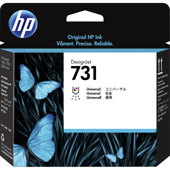 Печатающая головка 731 для HP  DJ T1700 (О) шестицветная P2V27A