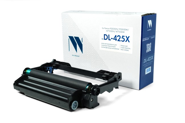 Блок фотобарабана NVP совместимый NV-DL-425X для Pantum P3305DN/P3305DW/M7105DN/M7105DW (25000k)