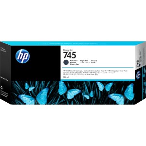 Картридж HP 745 300-ml Matte Black Ink Cartridge