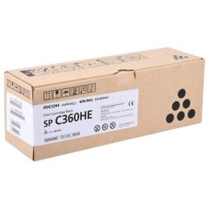Принт-картридж черный, тип SP C360HE (7K) Print Cartridge Black SP C360HE (7K)