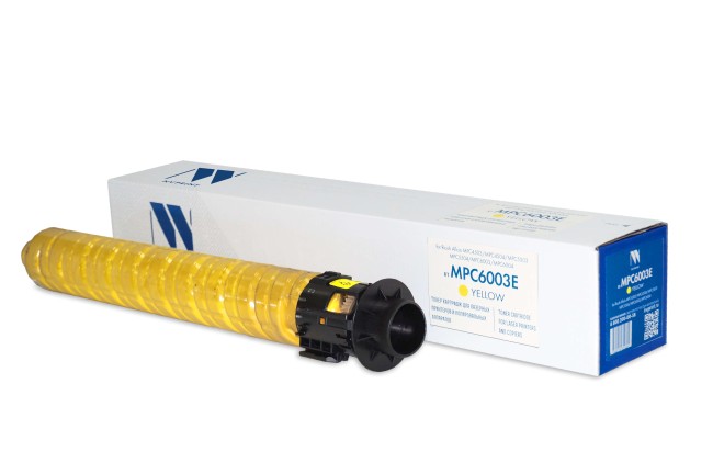 Картридж NVP совместимый NV-MPC6003E Yellow для Ricoh Aficio-MPC4503/MPC4504/MPC5503/MPC5504/MPC6003/MPC6004 (22500k)