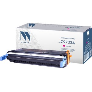 Картридж NVP совместимый NV-C9733A Magenta (ОГРАНИЧЕНИЕ ПО ПРОШИВКАМ) для HP Color LaserJet 5500/ 5500DN/ 5500DTN/ 5500HDN/ 5500TDN/ 5500N/ 5550/ 5550DN/ 5550DTN/ 5550HDN/ 5550N (12000k)