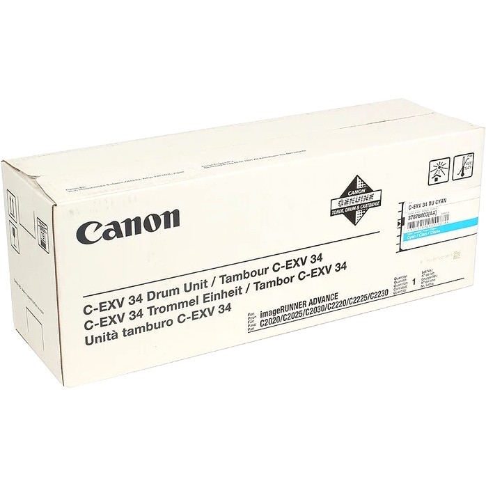 Барабан C-EXV 34 Drum Unit Cyan