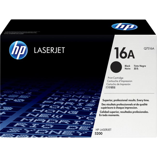 Тонер-картридж HP LaserJet Q7516A Black Print Cartridge