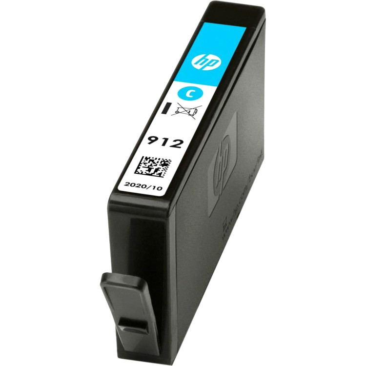 Картридж струйный 912 для HP OfficeJet 801x/802x, 315стр. (О) голубой 3YL77AE