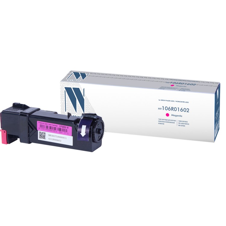 Картридж NVP совместимый NV-106R01602 Magenta для Xerox Phaser 6500 / WorkCentre 6505 (2500k)