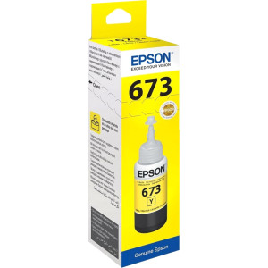 Чернила Epson 673 EcoTank Ink yellow