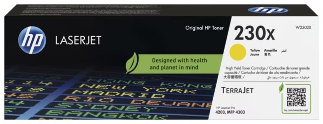 Тонер-картридж HP 230X Yellow Original LaserJet Toner Cartridge