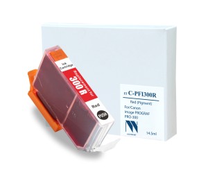 Струйный картридж NV Print C-PFI300 R для Canon imagePROGRAF PRO-300 совместимый