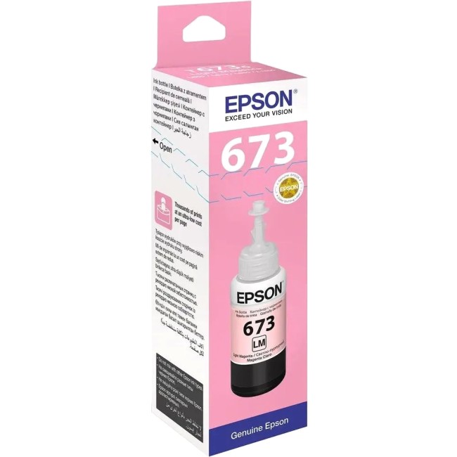 Чернила Epson 673 EcoTank Ink light mag