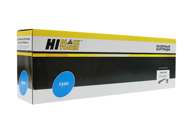 Тонер-картридж Hi-Black (HB-TK-8115C) для Kyocera Ecosys M8124cidn/M8130cidn, C, 6K