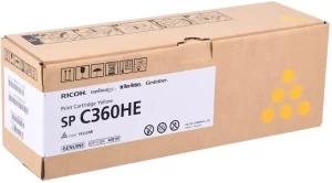Принт-картридж желтый, тип SP C360HE (5K) Print Cartridge Yellow SP C360HE (5K)