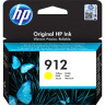 Картридж струйный 912 для HP OfficeJet 801x/802x, 315стр. (О) жёлтый 3YL79AE