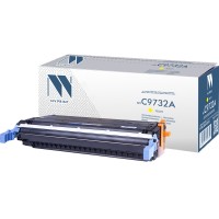 Картридж NVP совместимый NV-C9732A Yellow (ОГРАНИЧЕНИЕ ПО ПРОШИВКАМ) для HP Color LaserJet 5500/ 5500DN/ 5500DTN/ 5500HDN/ 5500TDN/ 5500N/ 5550/ 5550DN/ 5550DTN/ 5550HDN/ 5550N (12000k)
