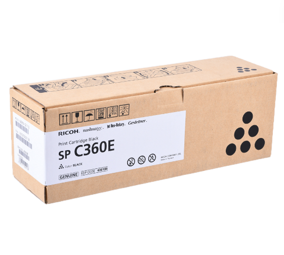 Принт-картридж черный, тип SP C360E (2,5K) Print Cartridge Black SP C360E (2,5K)