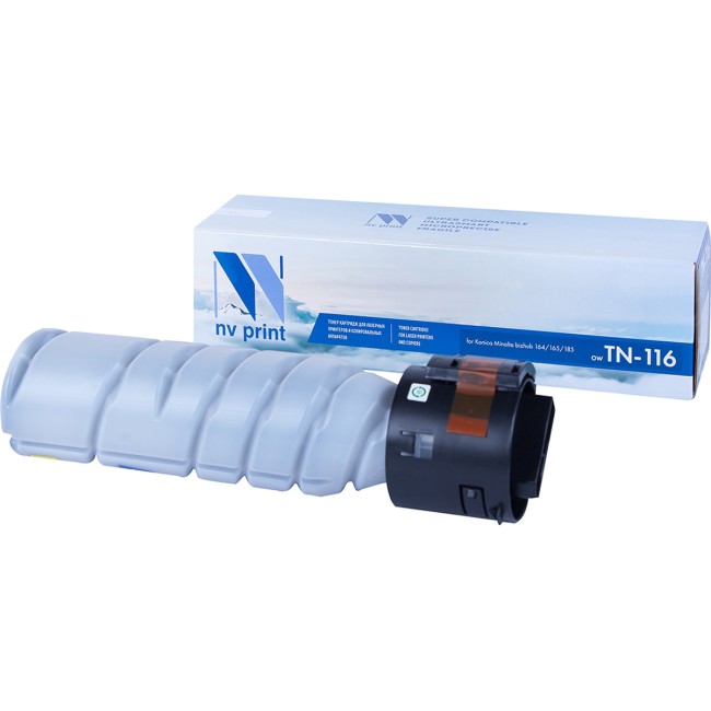 Тонер-картридж NVP совместимый NV-TN-116 для Konica-Minolta bizhub: 164/ 165/ 185 (9000k)