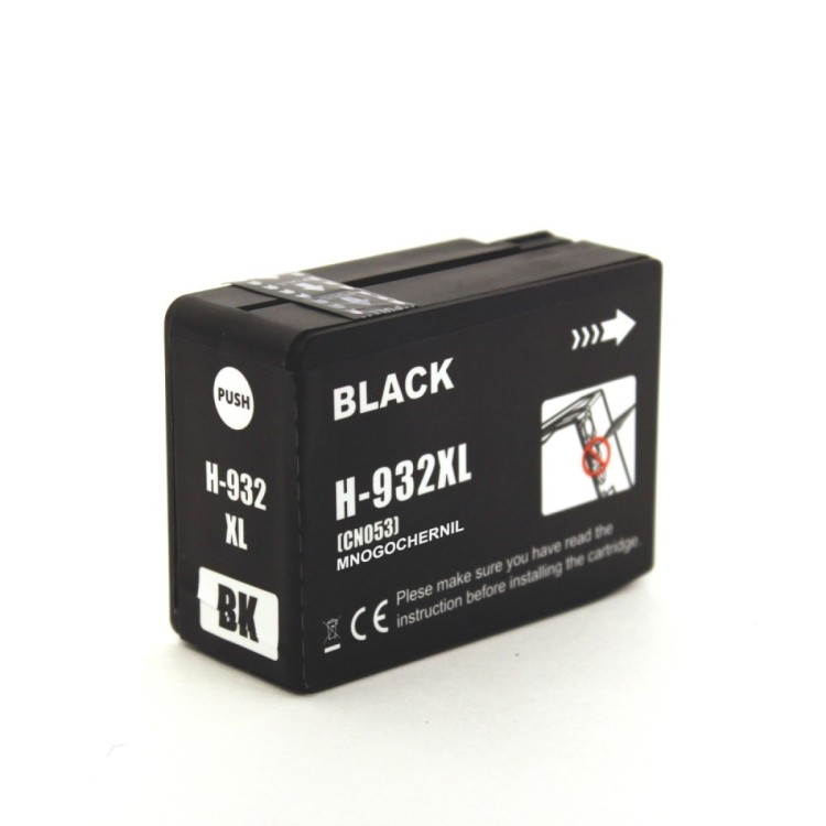 Струйный картридж NV Print 932XLBK (NV-CN053AE)  Black для HP OfficeJet 6100, 6600, 6700, 7110, 7510, 7610, 7612 (1000 стр) совместимый
