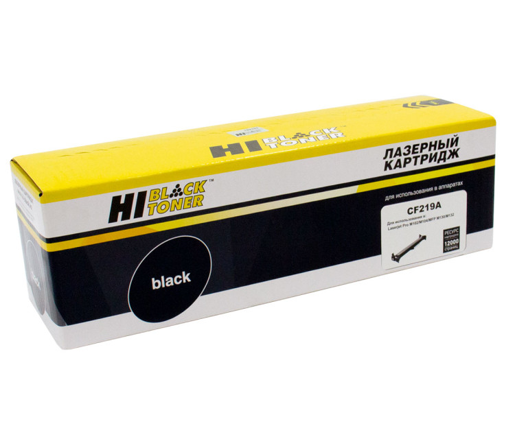 Драм-юнит Hi-Black (HB-CF219A) для HP LJ Pro M104/MFP M132, 12K